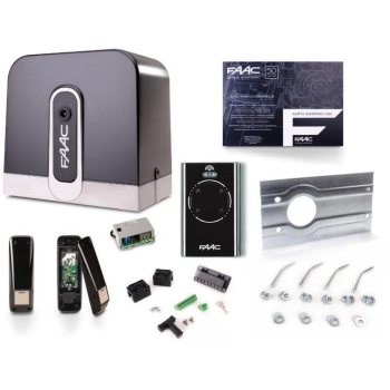 Zestaw Cyclo C720 - FAAC 24V do 400kg bram przesuwnych