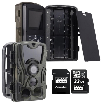 FOTOPUŁAPKA HC801A 940NM + KARTA PAMIĘCI microSD GOODRAM CL10 32GB