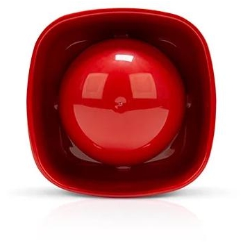 SATEL  ADRESOWALNY SYGNALIZATOR AKUSTYCZNY POŻAROWY (BIAŁY, ZEWNĘTRZNY - WYSOKA PODSTAWA) SPP-401-W