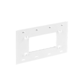 Ramka maskująca 4M pod gniazda do listew elektroinstalacyjnych 90x60 lub 90x40 (1szt.)
