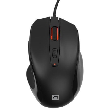 MYSZ NATEC PIGEON 2 4000DPI CZARNA PROGRAMOWALNA OPTYCZNA