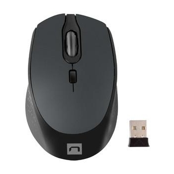 MYSZ NATEC OSPREY BEZPRZEWODOWA 1600DPI BLUETOOTH 5.0 + 2.4GHZ CZARNO-SZARA