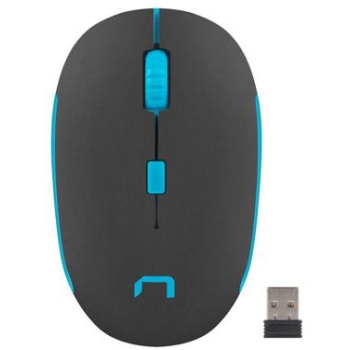 MYSZ BEZPRZEWODOWA NATEC MARTIN CZARNO-NIEBIESKA