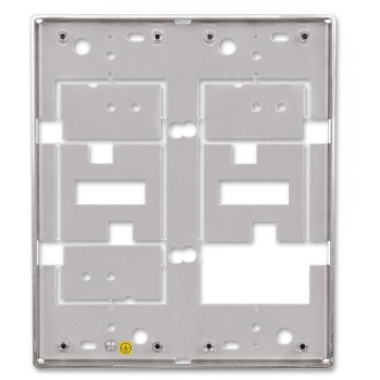 ACO CDN-P-S2 NT Ramka CDN, natynkowa, mała, podwójna, do CDNP5/6, CDNC/B, CDNA, stal kwasoodporna