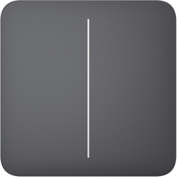 AJAX Button (graphite) SoloButton (2-gang)