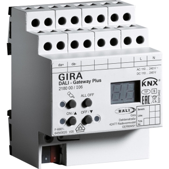 GIRA bramka DALI Plus KNX 218000