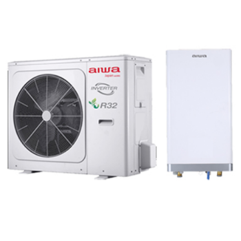 Pompa ciepła Split zewnętrza + wewnętrzna AIWA-HPS8/10VIN + AIWA-HPS8VOUT 8kW - 1 fazowa