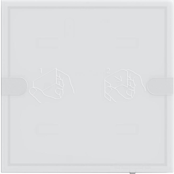 GIRA czujnik przyciskowy 4 Komfort 1x KNX TS4 białe 5001003