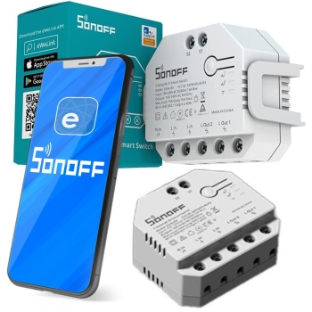 SONOFF sterownik 2-kanałowy roletowy 10A WiFi DUAL R3