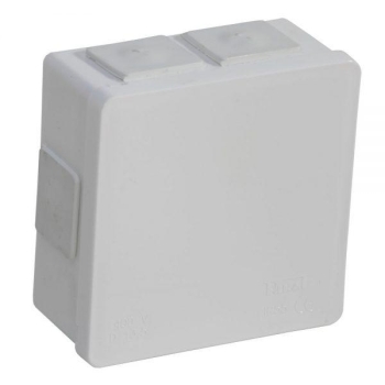 Puszka natynkowa pusta 6 wlotów VIPLAST VP-02 klik BIAŁA IP55 86x86x40mm 002-01