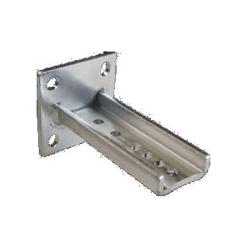 BFT SFR L-B - długi regulowany uchwyt (przykręcany) na słupek na 1 siłownik (N735003)