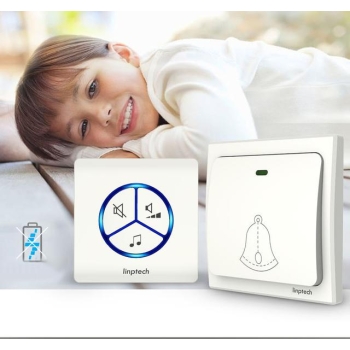 BEZBATERYJNY DZWONEK BEZPRZEWODOWY LINBELL G1