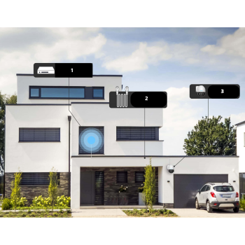 Kamera IP Reolink DUO Akumulatorowa bezprzewodowa z podwójnym obiektywem WiFi