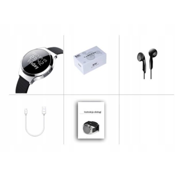 MINI DYKTAFON ZEGAREK SZPIEGOWSKI DETEKCJA 32GB S8