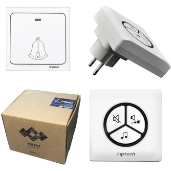 BEZBATERYJNY DZWONEK BEZPRZEWODOWY LINBELL G1