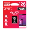 KARTA PAMIĘCI microSD GOODRAM UHS1 CL10 128GB + ADAPTER 100MB