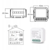 GISE SMART Dual Switch Podwójny sterownik oświetleniowy Tuya WiFi