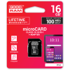 KARTA PAMIĘCI microSD GOODRAM UHS1 CL10 16GB + ADAPTER 100MB