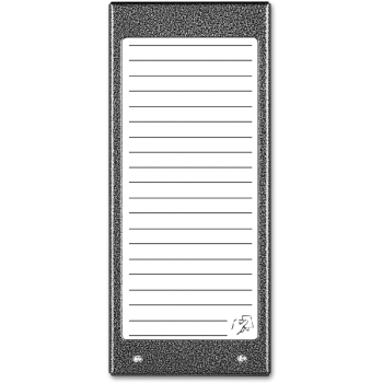 ACO CDN-17NACC GR Podświetlany panel listy lokatorów (ok. 17 wpisów)