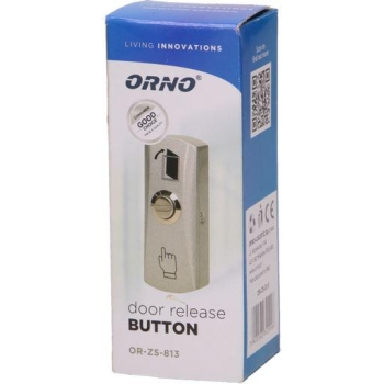 Przycisk wyjścia ORNO z podświetleniem LED, natynkowy OR-ZS-814