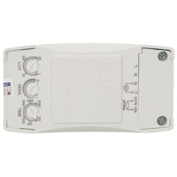 Mikrofalowy czujnik ruchu ORNO OR-CR-246 z zewnętrznym sensorem 360°, IP20