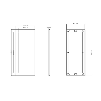 RAMKA DO MODUŁÓW WIDEODOMOFONOWYCH DAHUA VTM126