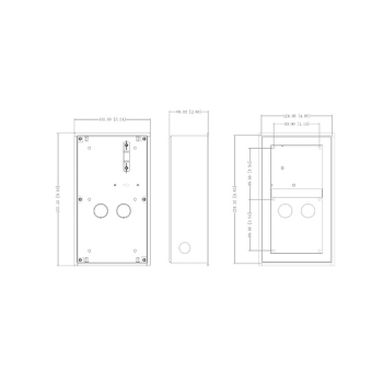 PUSZKA PODTYNKOWA DAHUA VTM127