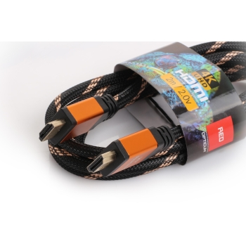 Kabel HDMI-HDMI Opticum RED 4K UHD - 2m (v2.0)
