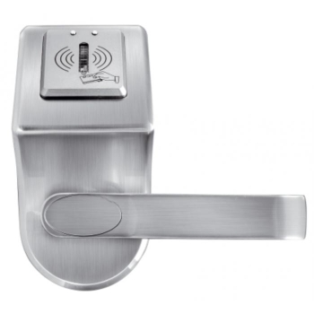 KLAMKA EURA ELH-60B9 z czytnikiem kart RFID SREBRNY