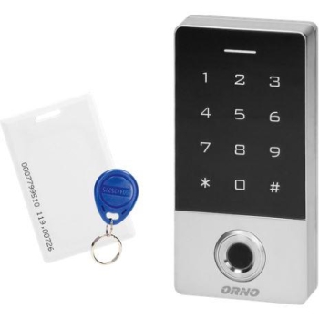 Zamek szyfrowy ORNO OR-ZS-822 z czytnikiem lini papilarnych i czytnikiem RFID