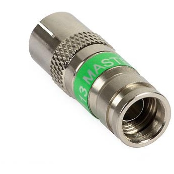 Gniazdo antenowe kompresyjne IEC-f 113 MASTER na przewód Triset-113