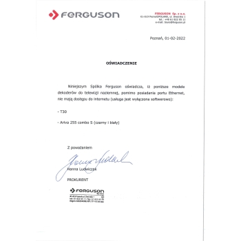 Tuner Ferguson Ariva 255 Combo S BLACK