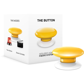 FIBARO The Button | FGPB-101-4 ZW5 | Żółty