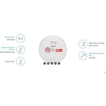 Czujnik dymu papieroswoego ORNO OR-DC-623