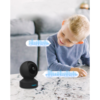 Kamera IP Reolink E1 PRO-V2 czarna Wi-Fi 4MP obrotowa wewnętrzna IR12m