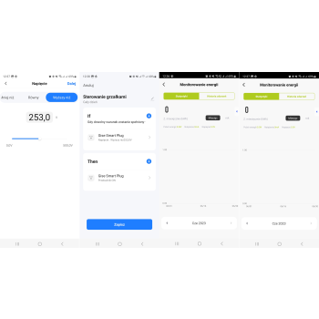 GISE Smart Inteligentne gniazdko z precyzyjnym pomiarem energii i napięcia