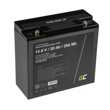 AKUMULATOR LITOWO-ŻELAZOWO-FOSFORANOWY LiFePO4 Green Cell 12V 20Ah CAV07