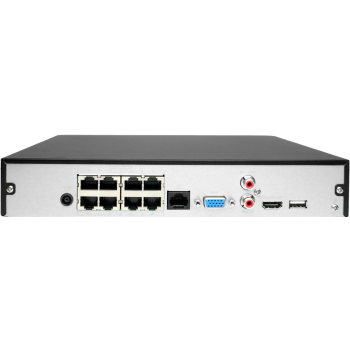 Zestaw monitoringu IP 8 kamer FullHD podstawowa kontrola EZ-IP by Dahua