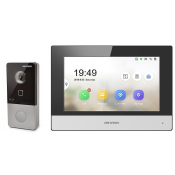 ZESTAW WIDEDOMOFONOWY HIKVISION KIT-IP-PL603 / DS-KIS603-P