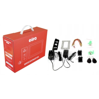 WIDEODOMOFON EURA VDP-97C5 czarny, lcd 7