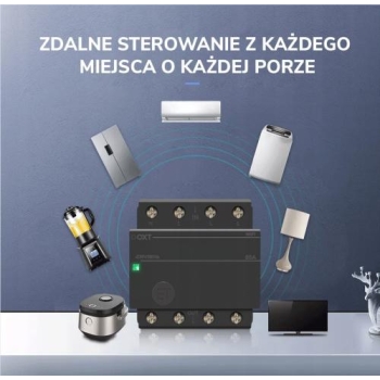 Sterownik OXT 3 fazy 80A 4P DIN Tuya WiFi