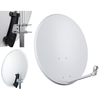 CZASZA ANTENA 80 CM STANDARD BIAŁA (ASC-800M-J) - satelitarna