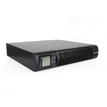 UPS ZASILACZ AWARYJNY Green Cell 1000VA 900W DO SZAFY RACK RTII Z WYŚWIETLACZEM LCD