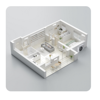Klimatyzator Split, Pompa ciepła powietrze- powietrze Q-SMART PREMIUM  AUX-18QP