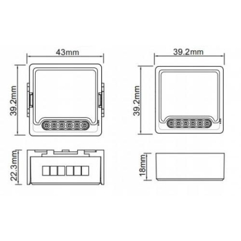 Moduł OXT mini 4 obwody ZigBee Tuya