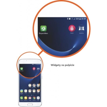 ROPAM CENTRALA ALARMOWA NEOGSM-IP64 SMA