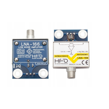 WZMACNIACZ ANTENOWY EKRANOWANY LNA166 20 DB