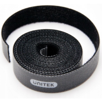 Unitek rzep organizer do kabli czarny 2 m OT141BK