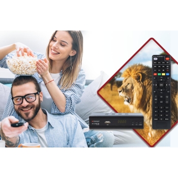 TUNER DVB-T2 OPTICUM AX LION NS H.265 10bit