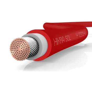 PRZEWÓD KABEL SOLARNY 6mm2 HIS, HIKRA (H1Z2Z2-K) CZERWONY 100m